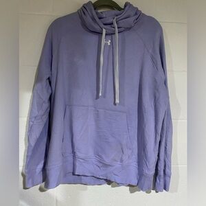 Purple under Armour hoodie X-Large